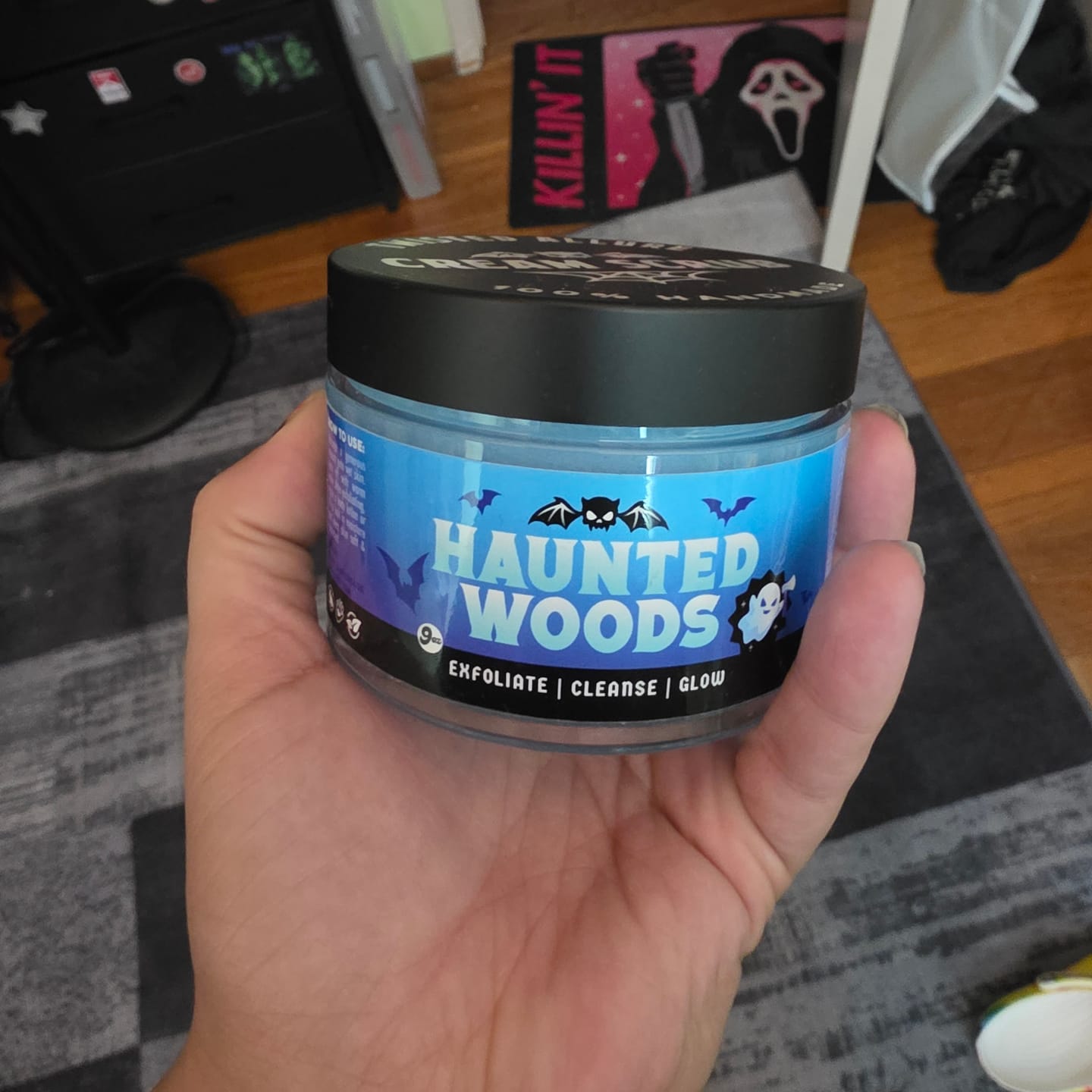 Customer photo review of Haunted Woods Cream Scrub
