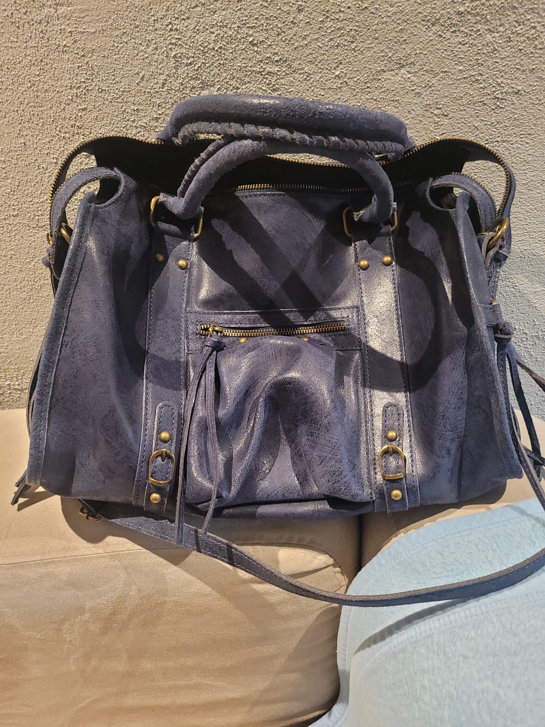 Customer photo review of It girl bag navy