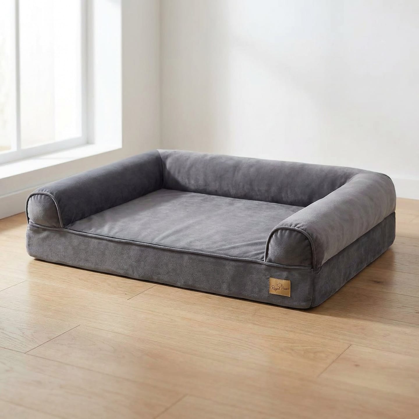 Customer photo review of Large Orthopedic Dog Bed