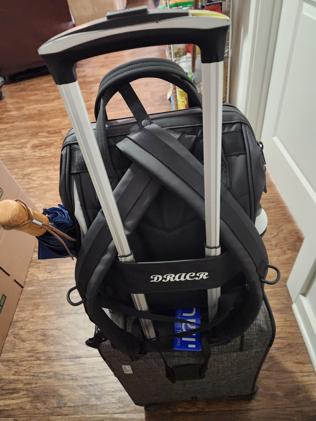 Customer photo review of Personalized Cascade Backpack - Standard