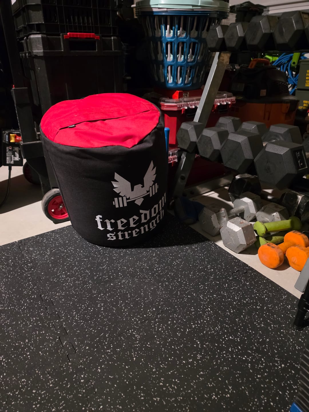 Customer photo review of Strongman Sandbag