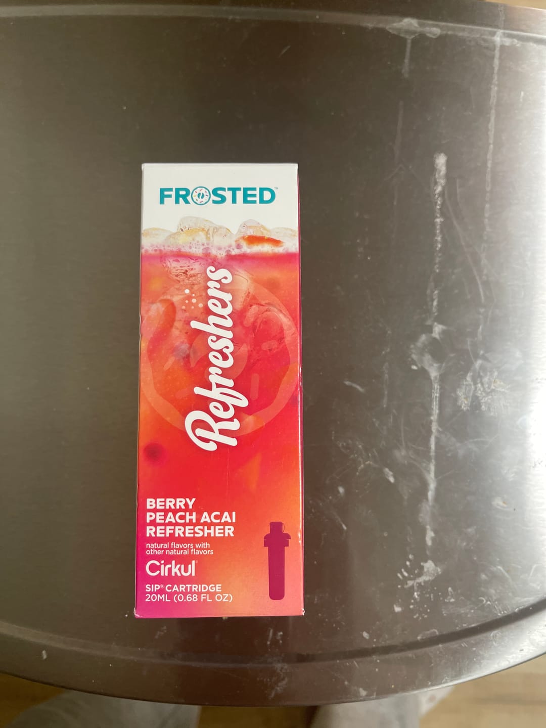 Customer photo review of Frosted Berry Peach Acai Refresher