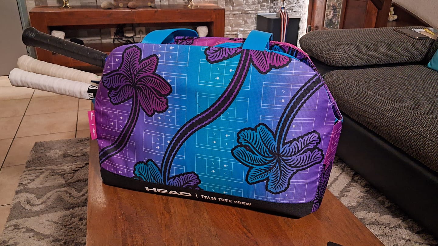 Customer photo review of SAC DE TENNIS HEAD TOTE BAG 22L PALM TREE CREW