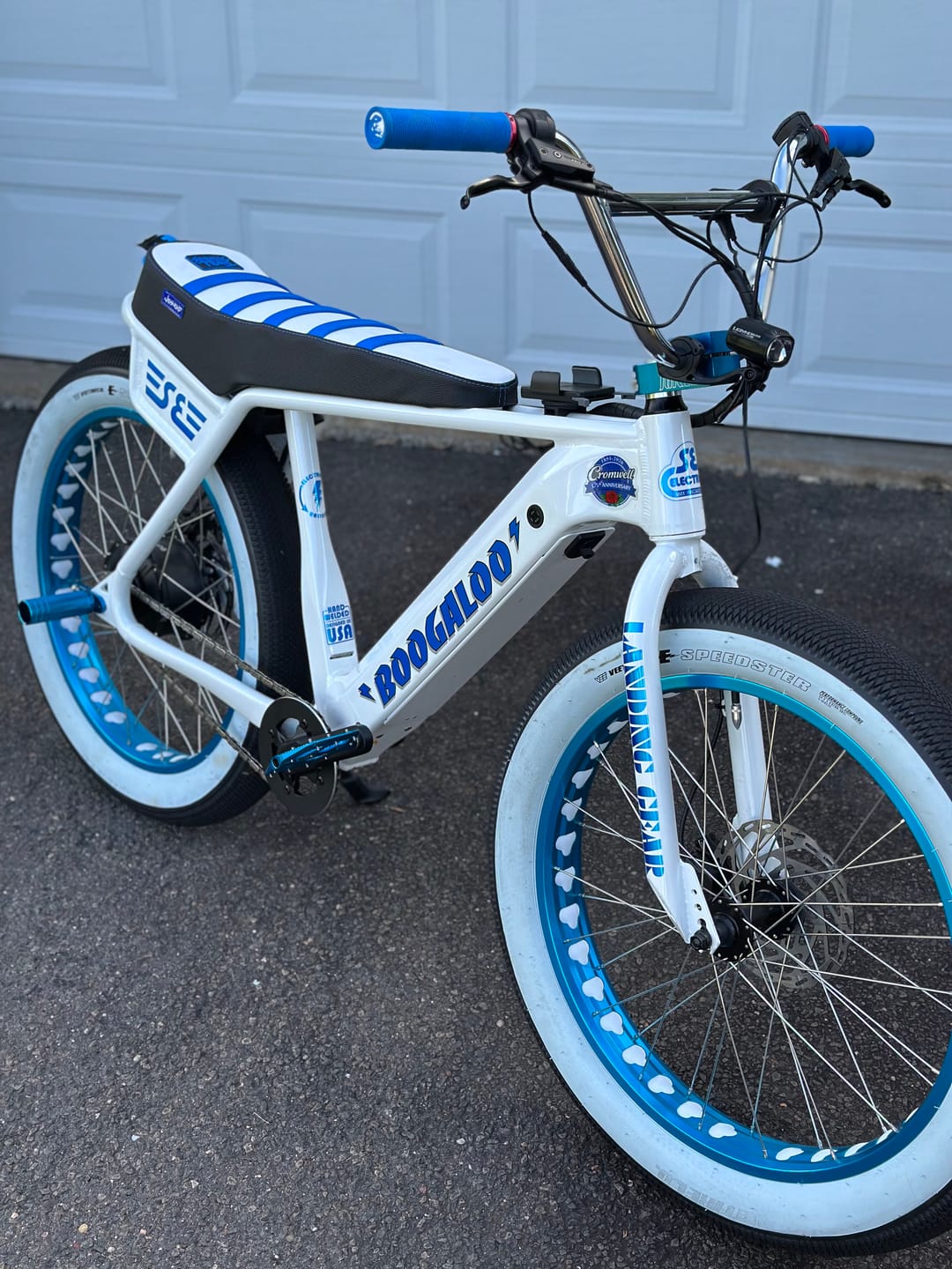 Customer photo review of Custom Seat Cover: SE Bikes Boogaloo