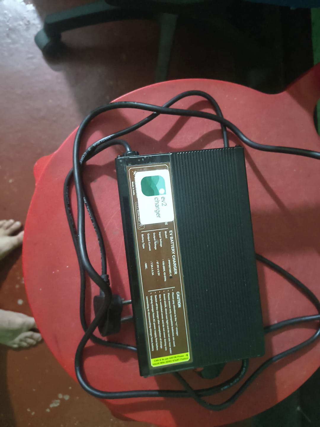 Customer photo review of Ampere Magnus & Zeal Charger – 67V 7.5A CAN Phase 2 (Amphenol 2+4 Pin)