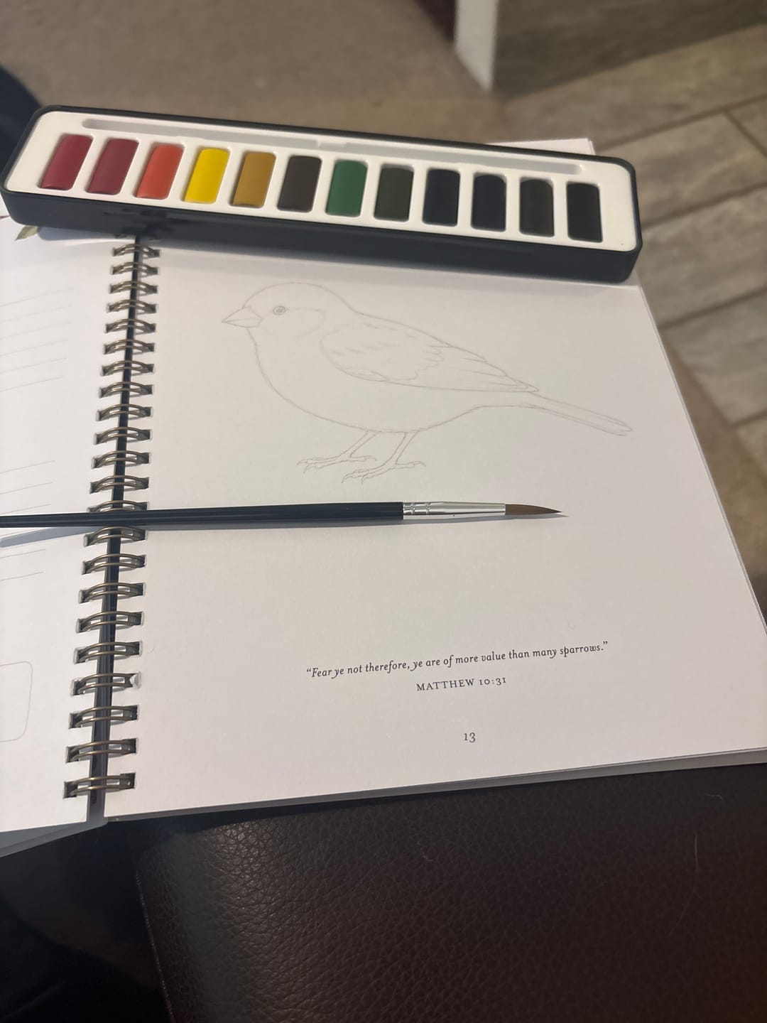 Customer photo review of OCT26 GenConf Watercolor Workbook