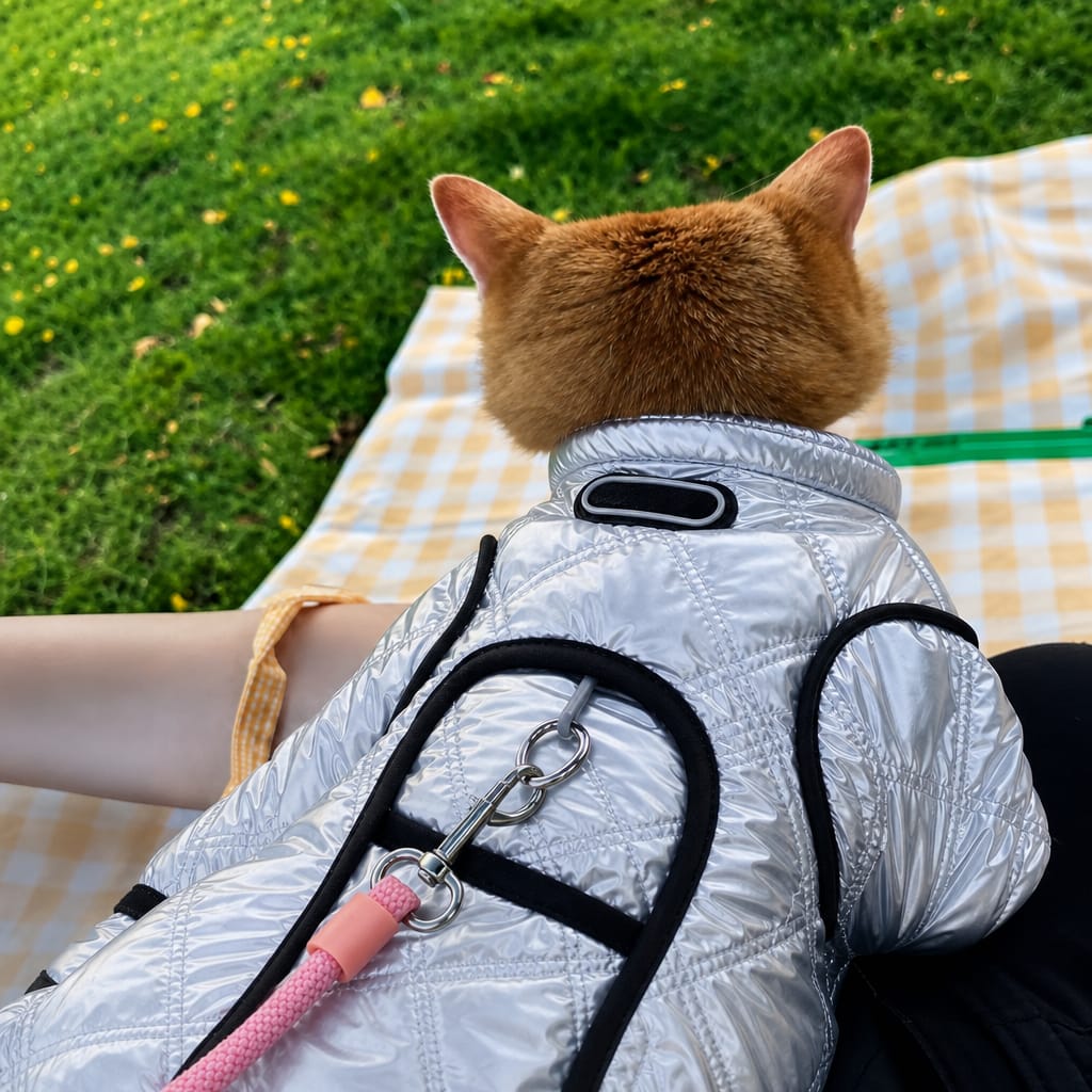 Customer photo review of WUFFEY™ Pet Winter Suit