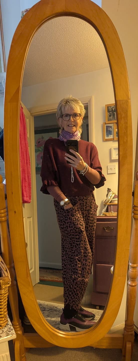 Customer photo review of Fluted Sleeve Knit