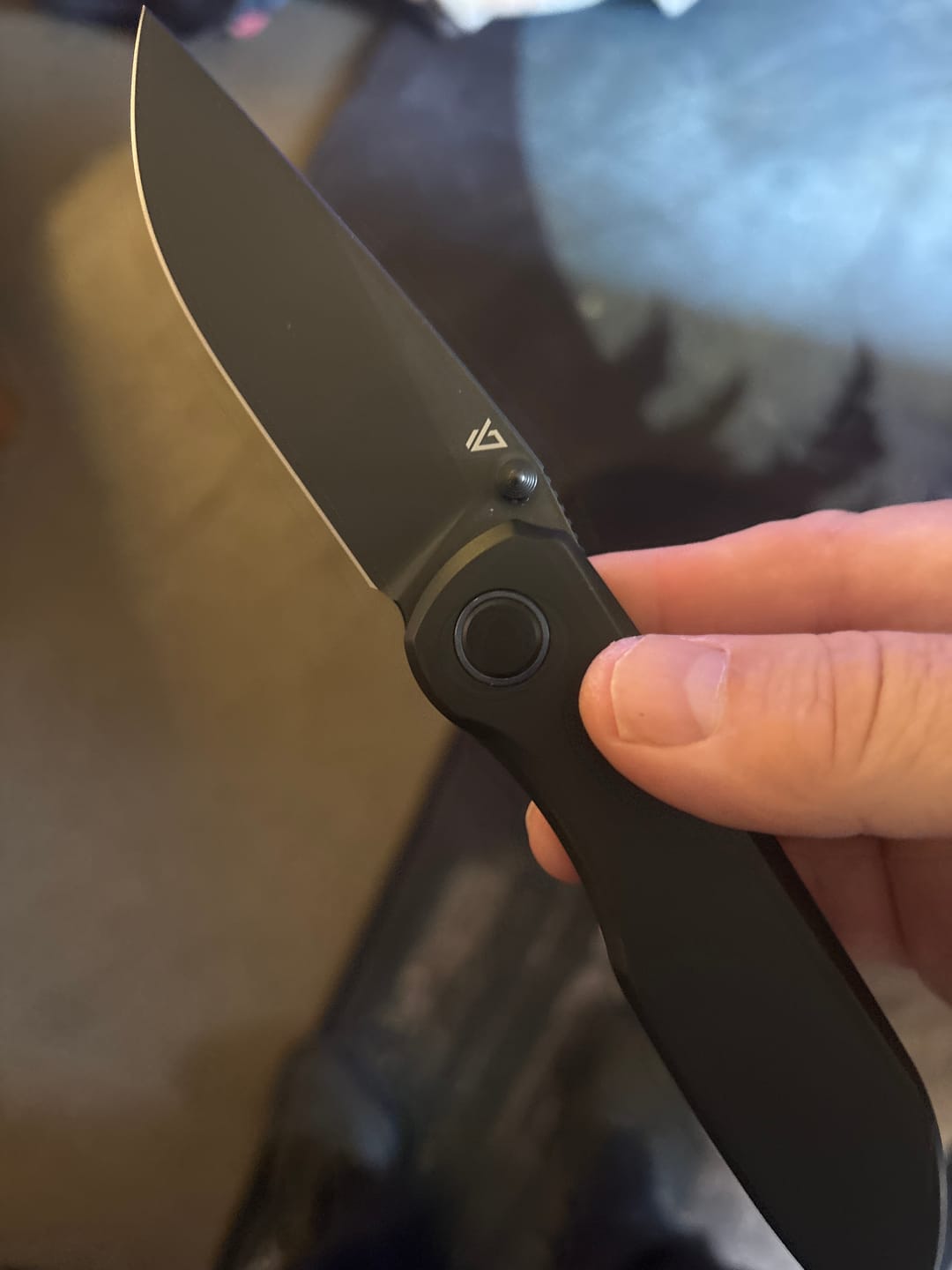 Customer photo review of Vanguard Knives Cheetah Integral Titanium Frame Lock VG10 3.25"
