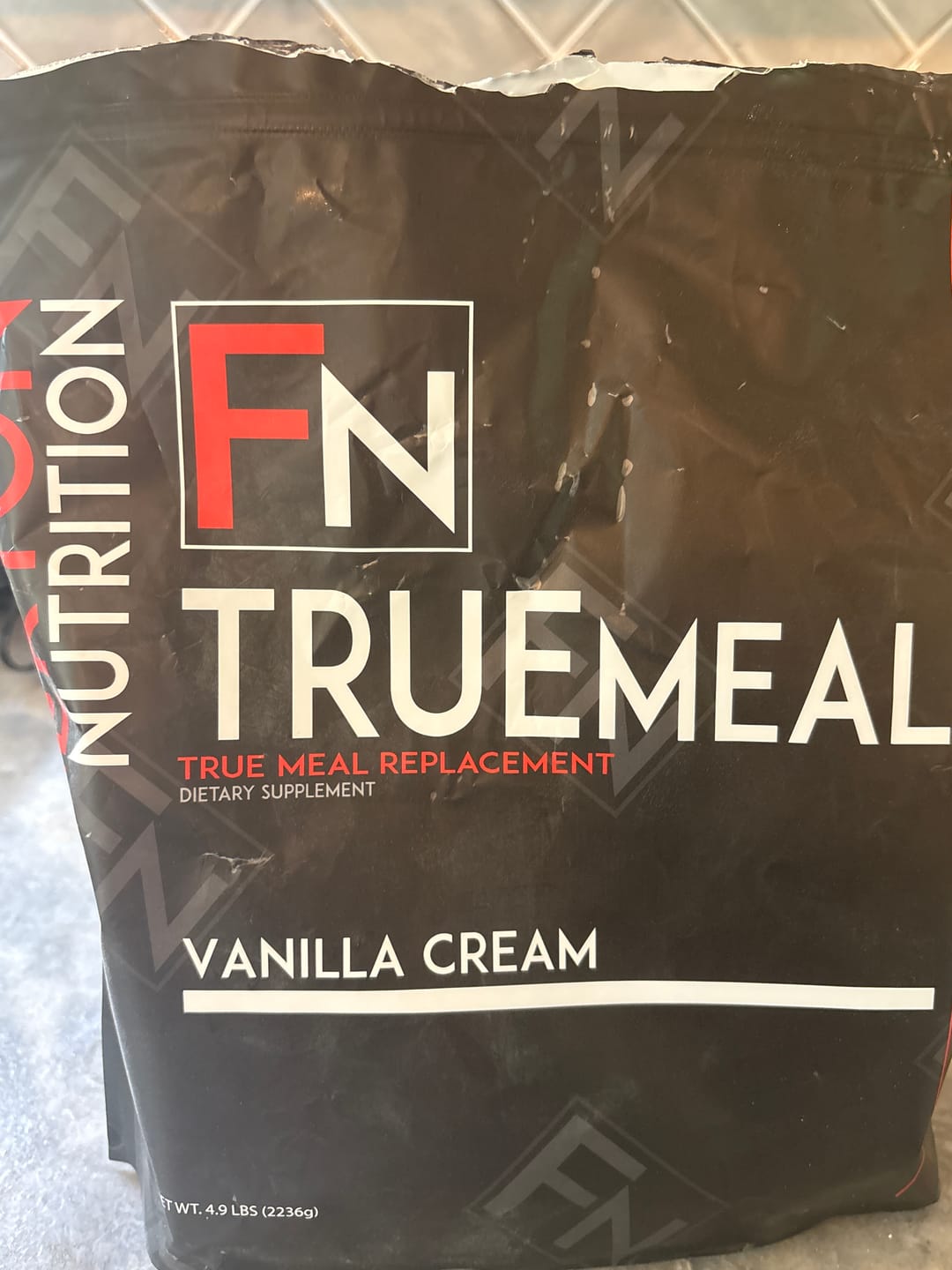 Customer photo review of True Meal Low Carb Meal Replacement