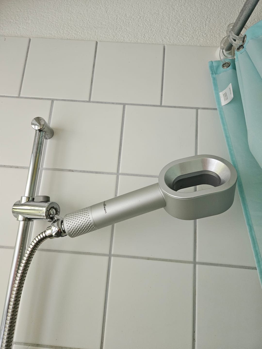 Customer photo review of PureStream Aquabliss - Duschkopf mit Filter - mit universellem Filtersystem