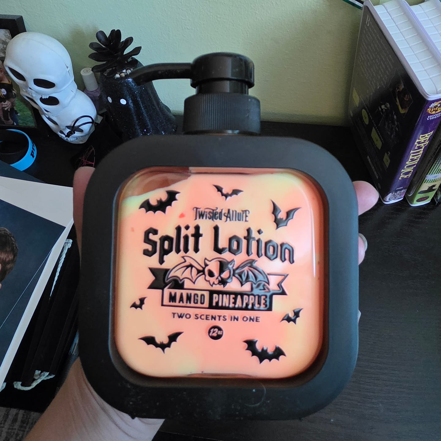 Customer photo review of Mango Pineapple Split Lotion