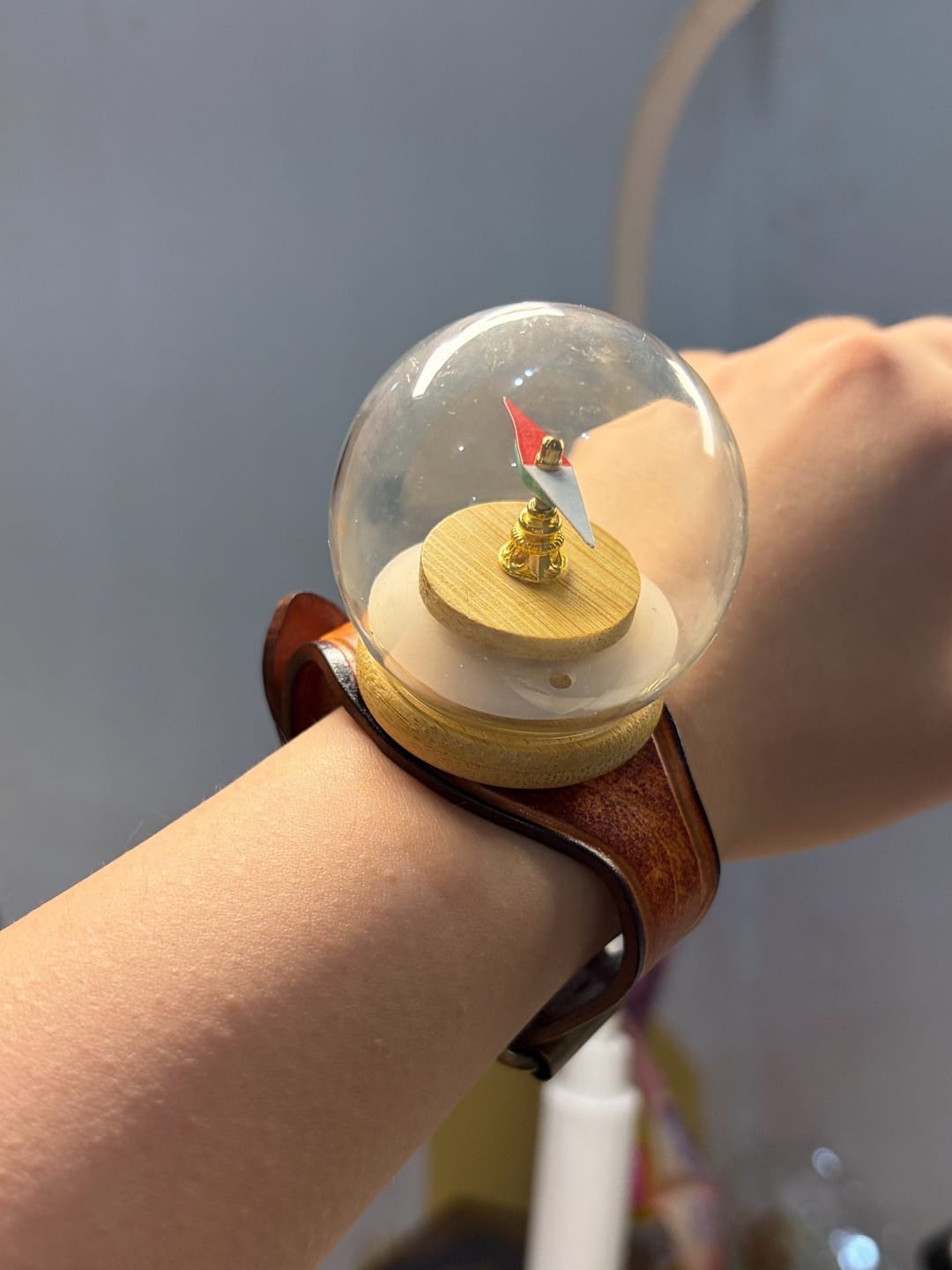 Customer photo review of Nami Log Pose Compass Bracelet