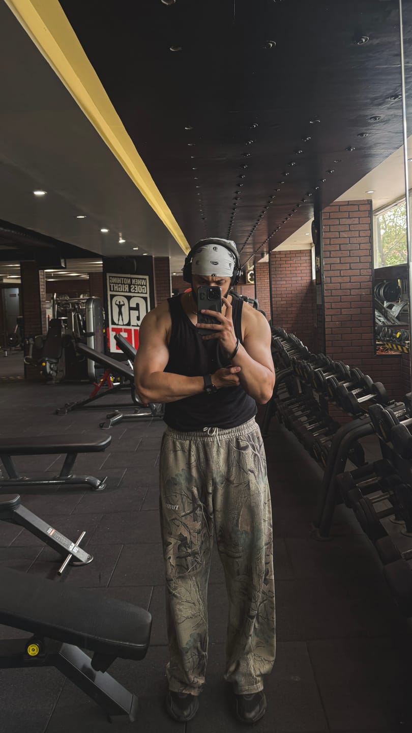 Customer photo review of 2094 - Tree Camo Collection - No Cuff Sweats