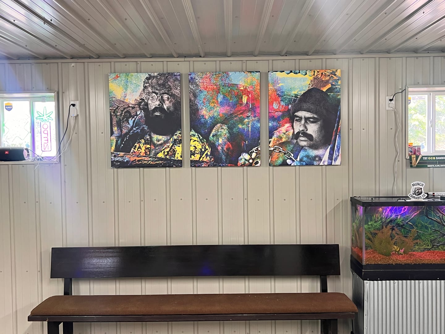 Customer photo review of Cheech & Chong Wall Art
