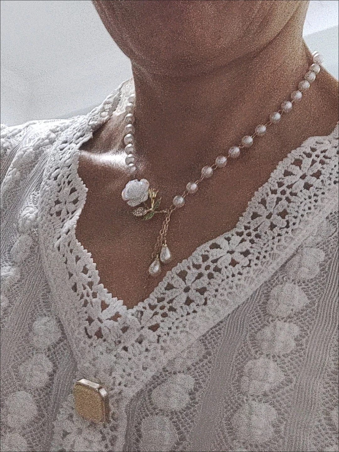 Customer photo review of Marjorie Necklace