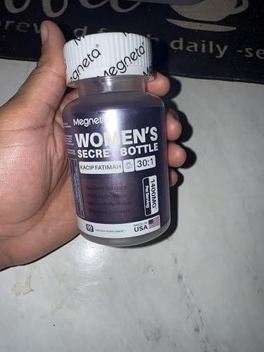 Customer photo review of Women's Intimate Wellness & Hydration Capsules with Kacip Fatimah & Slippery Elm, 60 Capsules