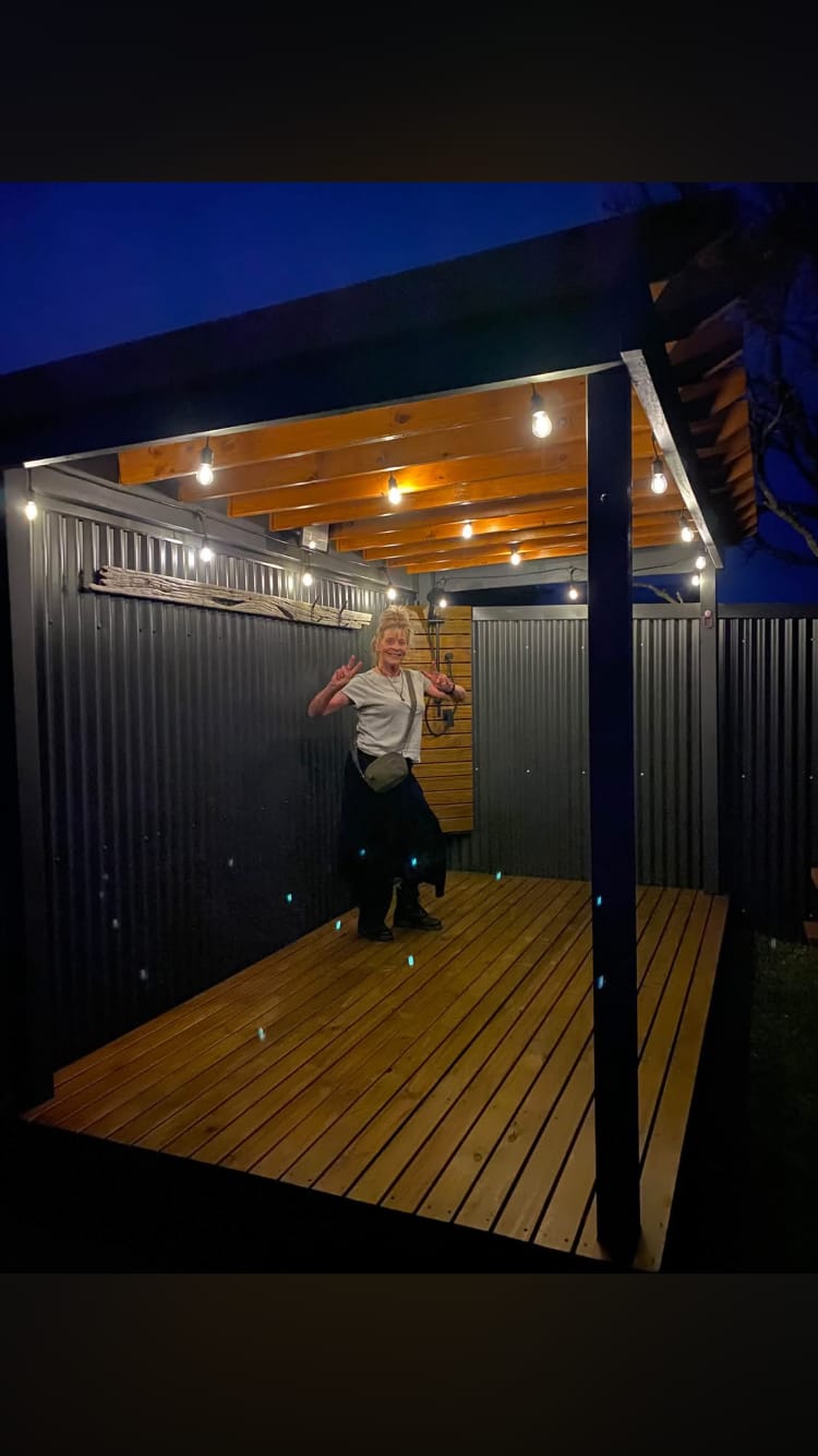 Customer photo review of Solar Festoon Lights