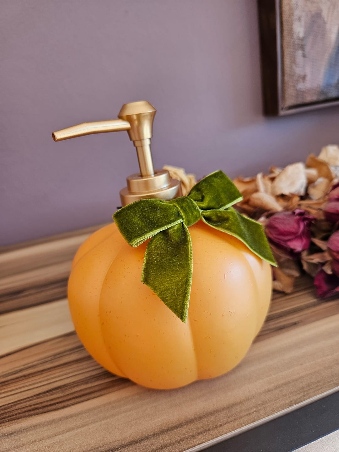 Customer photo review of Pumpkin Spice Flüssigseife im Kürbis-Seifenspender, 500 ml