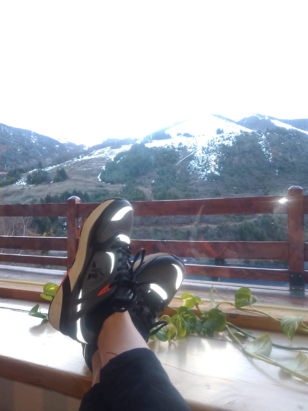 Customer photo review of Zapatillas Le Coq Sportif R1100 Gris Oscuro Naranja