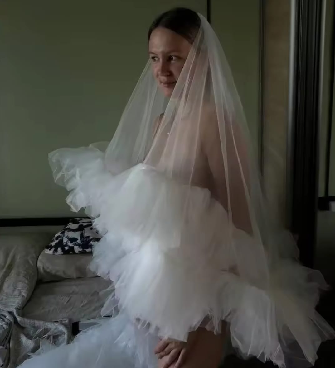 Customer photo review of The "Aria" Veil