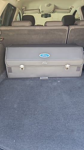 Customer photo review of Aufbewahrungsbox für den Kofferraum des Autos