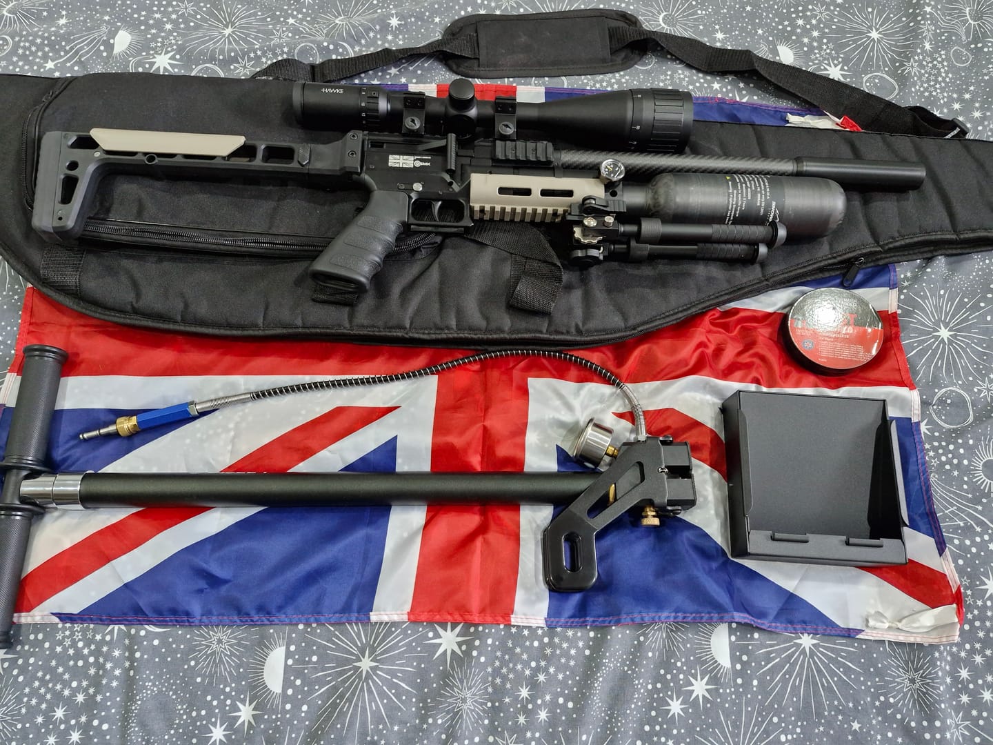 Customer photo review of Snowpeak AP900 Carbon Air Rifle Combo