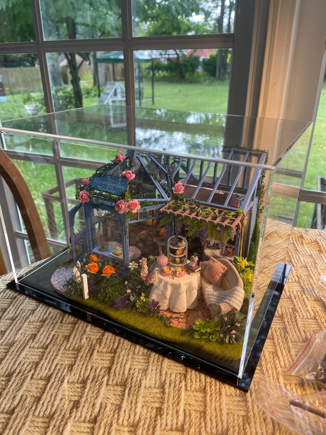 Customer photo review of Acrylic Versatile Display Case 12 X 8.25 X 8 - Clear (A004/V41)