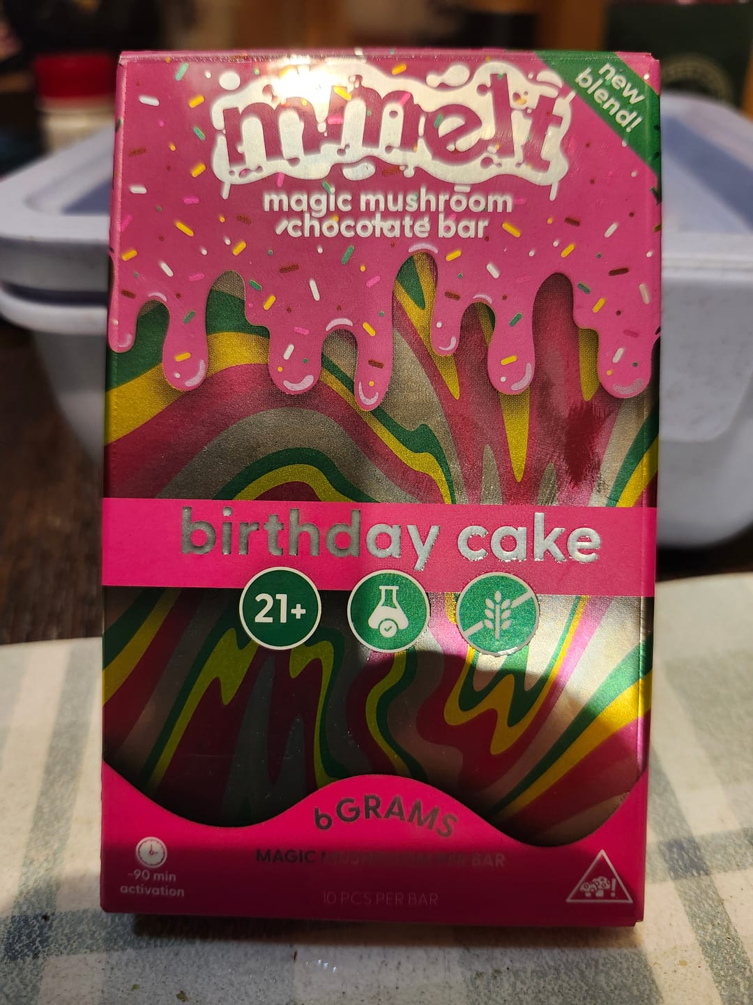 Customer photo review of Mushroom Chocolates
