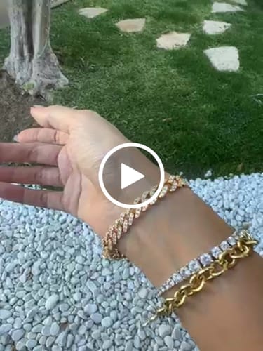 Recensione con video di un cliente su BRACCIALE GRUMETTA CON ZIRCONI