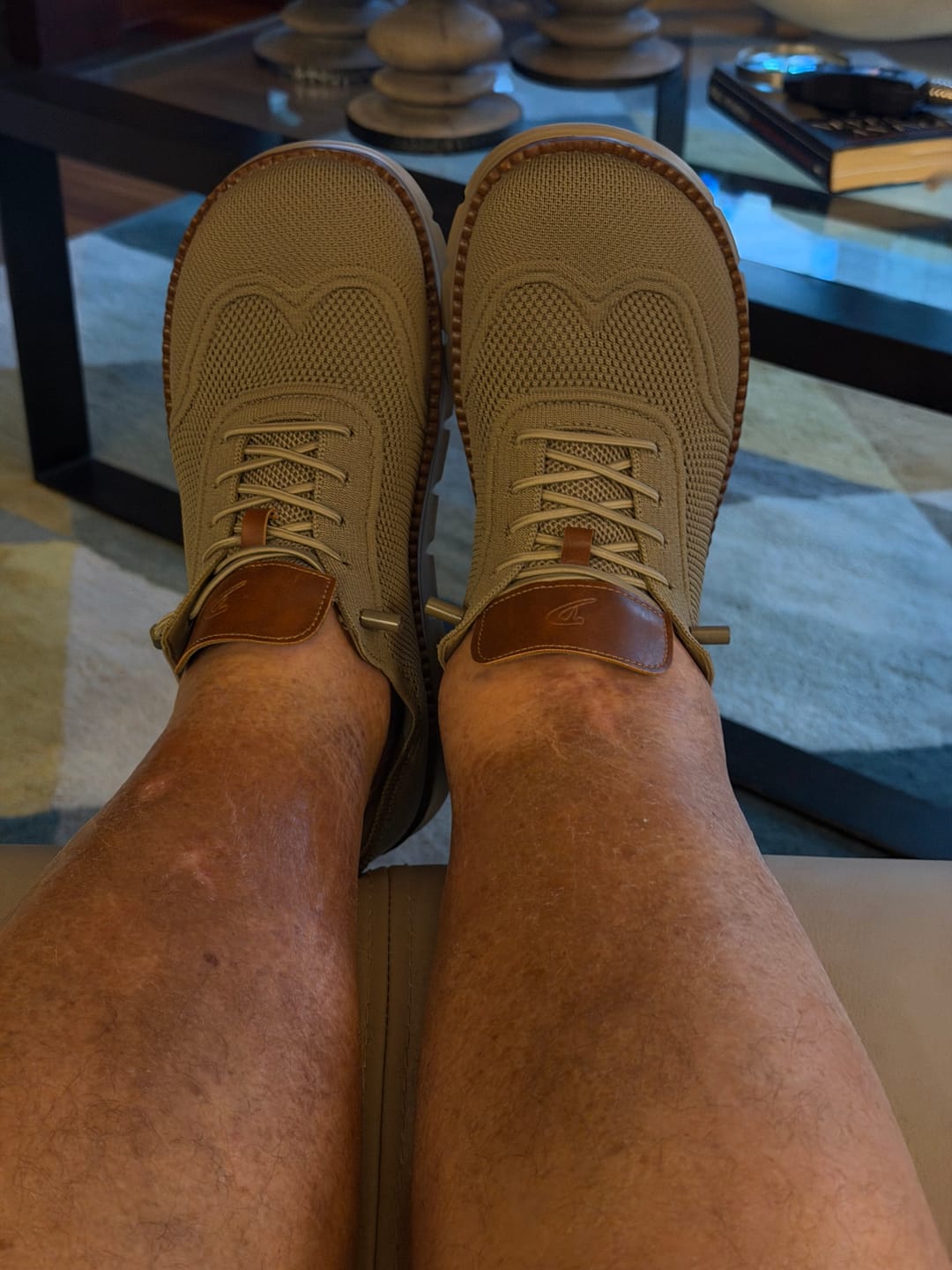Customer photo review of Comfy Stride  - Hands Free Slip In  & Extra Wide Toe Box