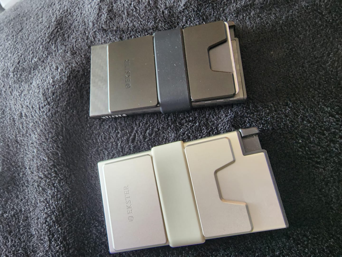 Customer photo review of Aluminum Cardholder