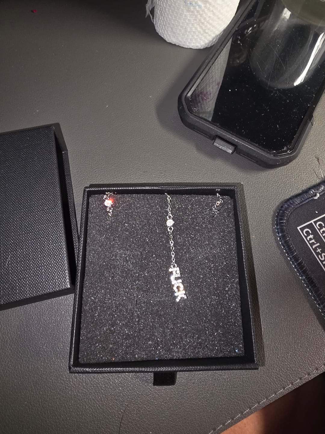 Customer photo review of Fuck Necklace