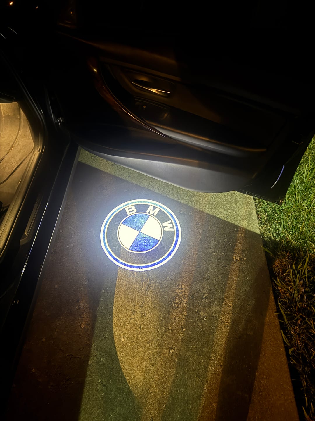 Customer photo review of BMW F SERIES DOOR LIGHTS