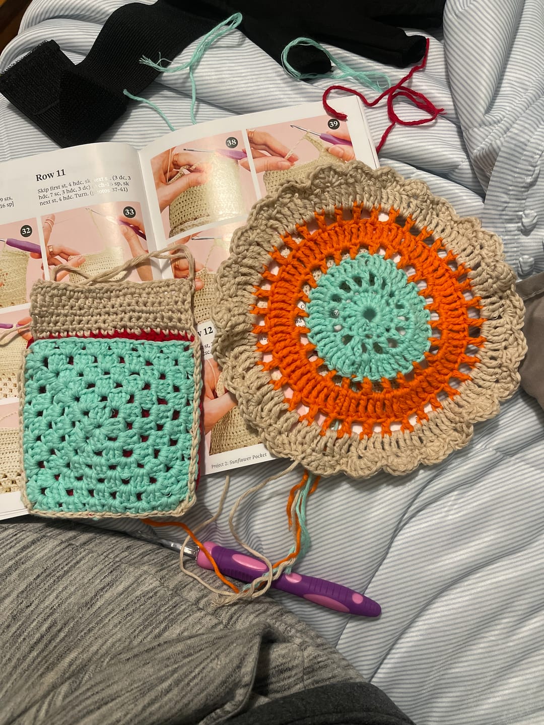 Customer photo review of Hooks & Needles Subscription Box