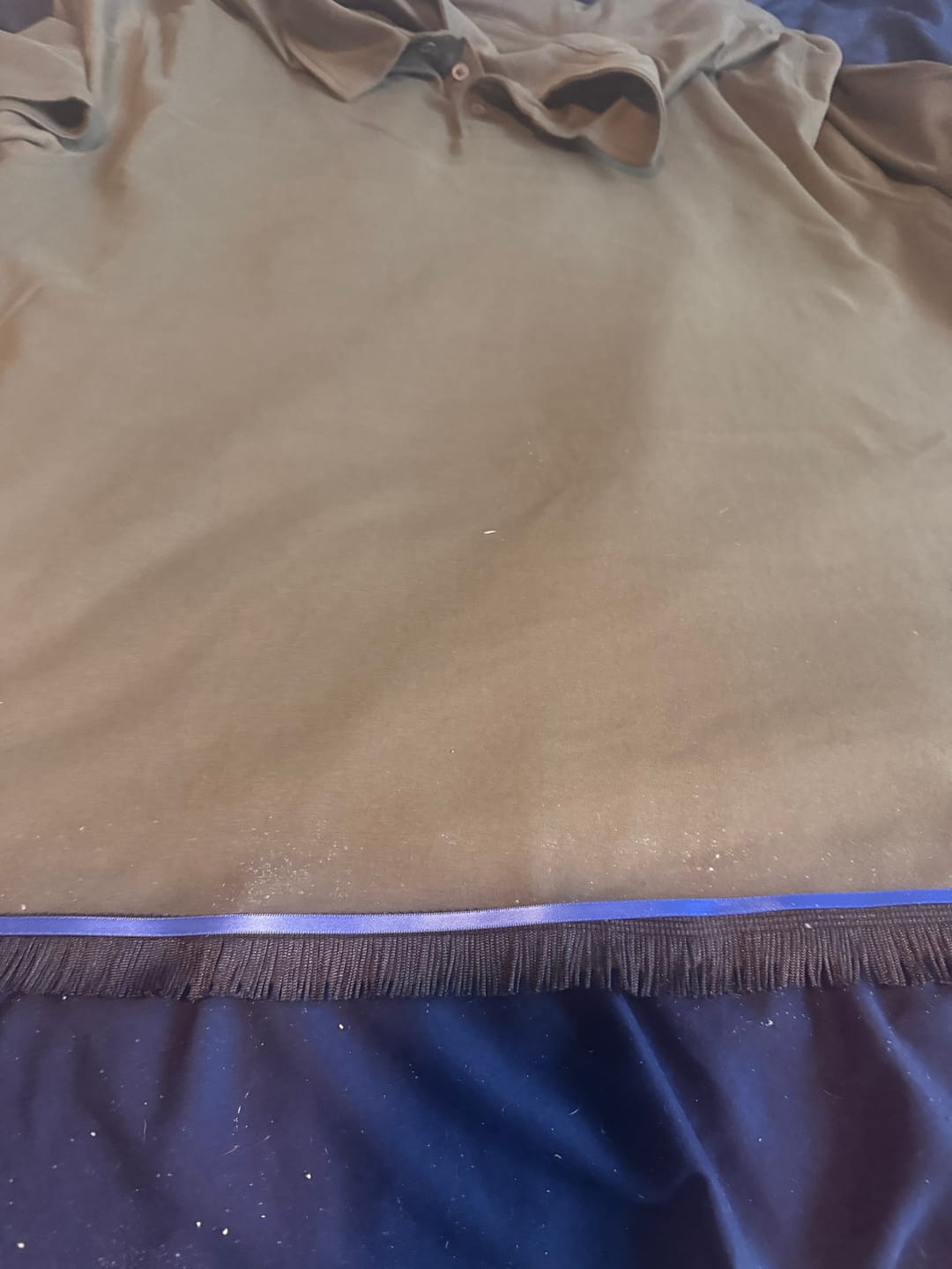 Customer photo review of 1" Chainette Fringe Trim           (Sold by the Yard)
