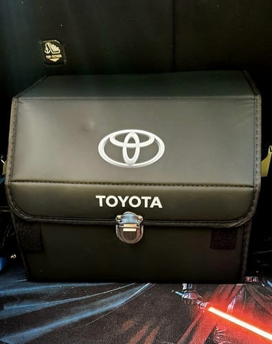Customer photo review of Aufbewahrungsbox für den Kofferraum des Autos