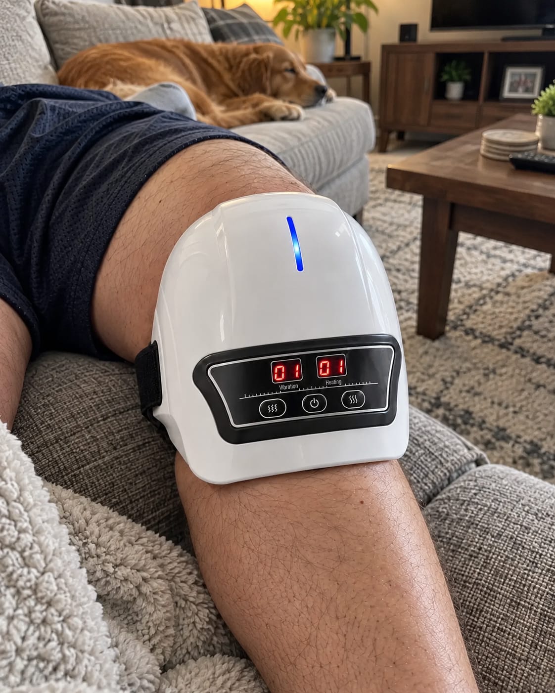 Customer photo review of Masajeador de Rodilla