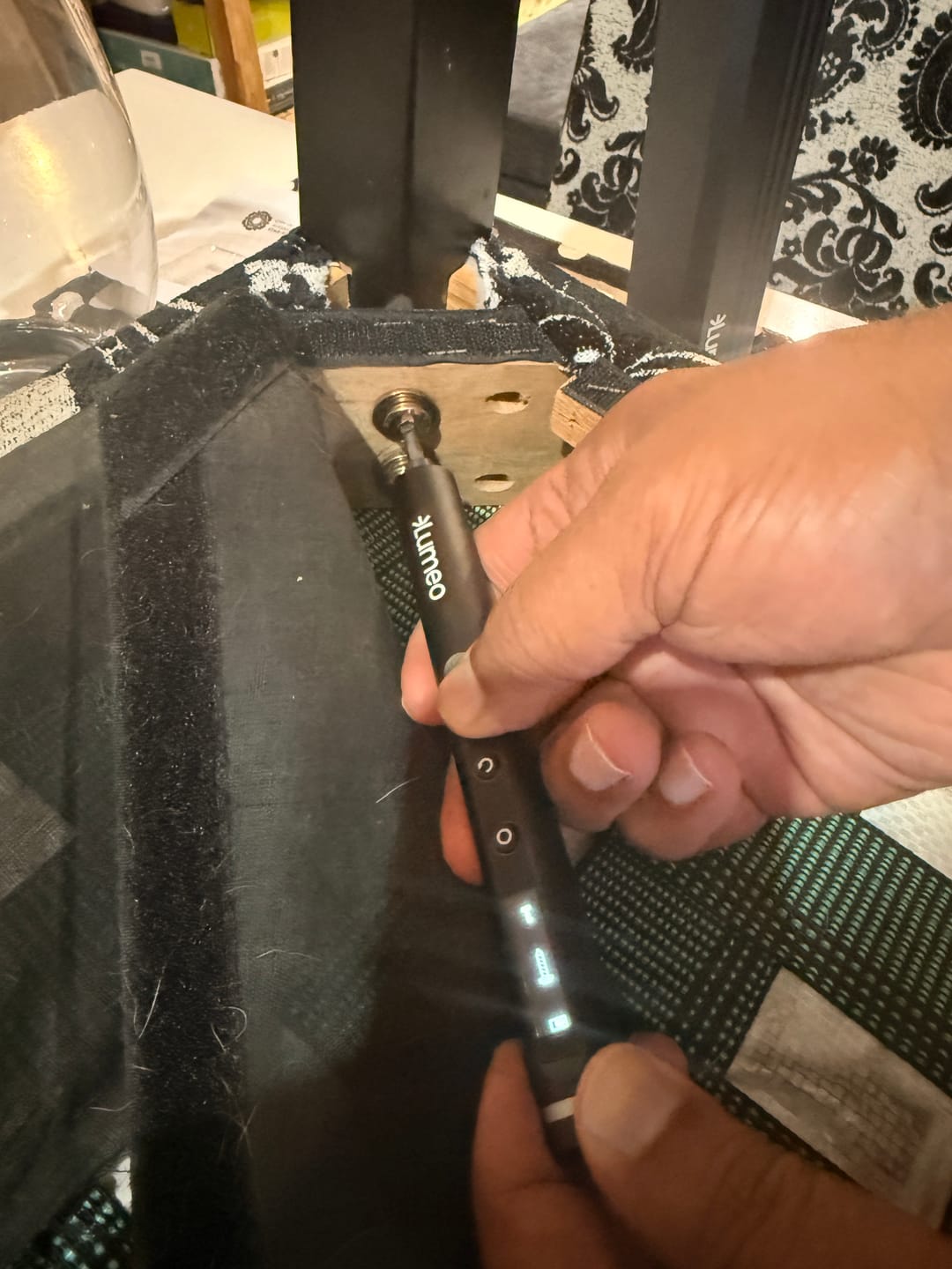 Customer photo review of Lumeo Pro BrightBuddy Keychain Light (FREE GIFT)