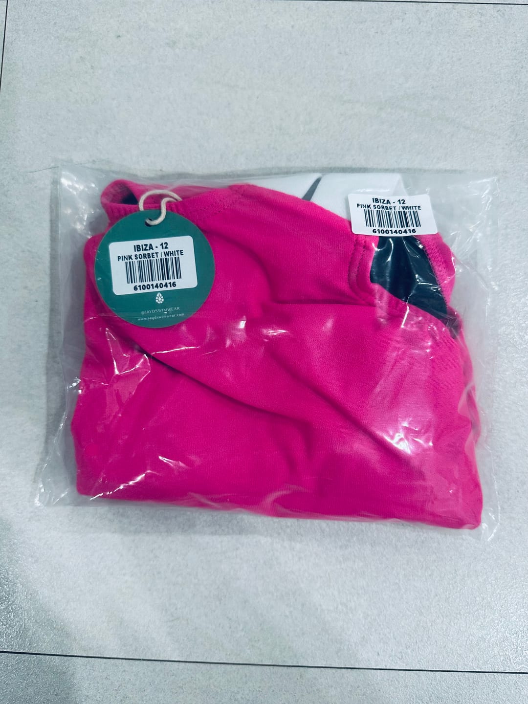 Customer photo review of IBIZA ONE PIECE - Pink Sorbet|White