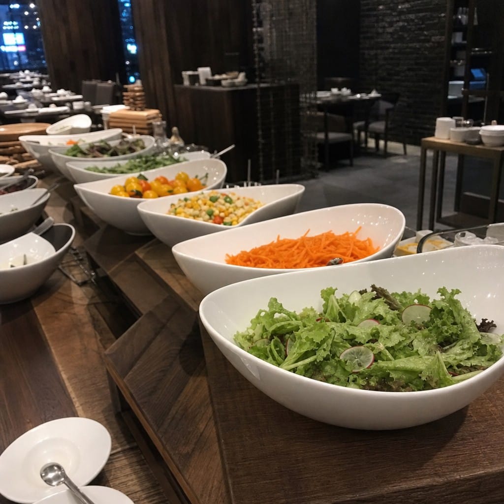Customer photo review of Bowls 852ml Porcelain for Buffet Displays (Pack of 6)