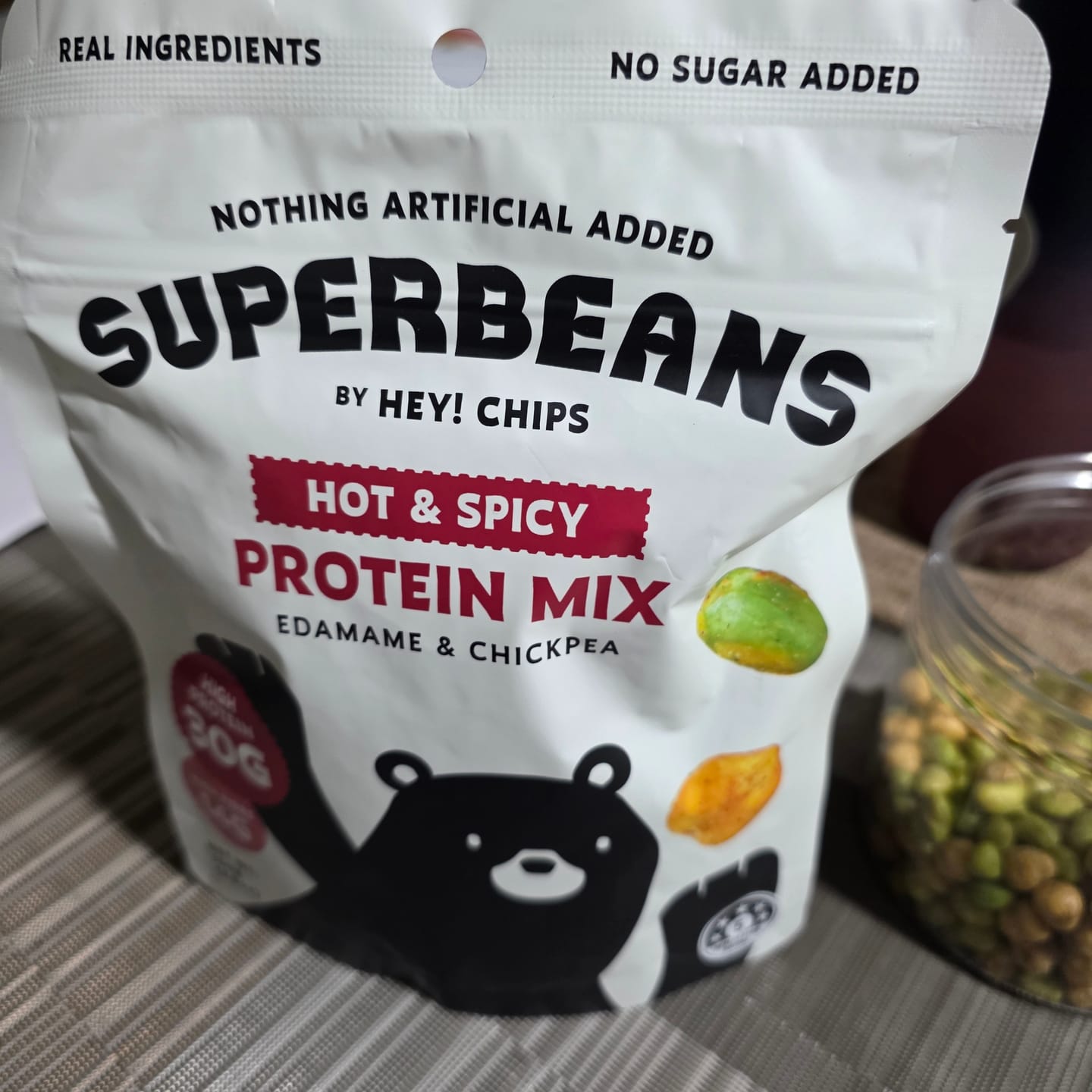 Customer photo review of Protein Mix Hot & Spicy (100g)