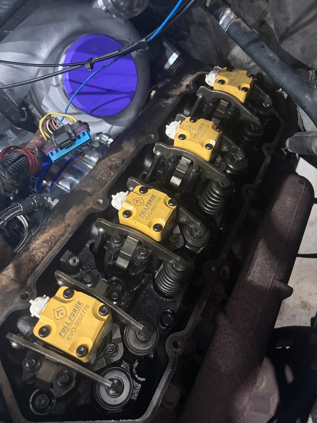Customer photo review of Full Force Stage 1.5 Injectors 180CC/30% 380HP