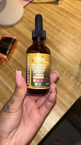 Customer photo review of Organic Maca Root Liquid Drops with Ashwagandha, Fenugreek & L-Arginine - Men & Women Vitality, 2oz