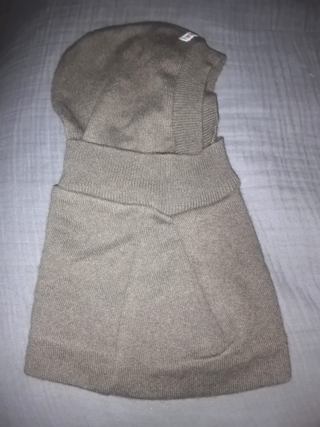 Customer photo review of Kaschmir Kinder Kapuzenschal Lila