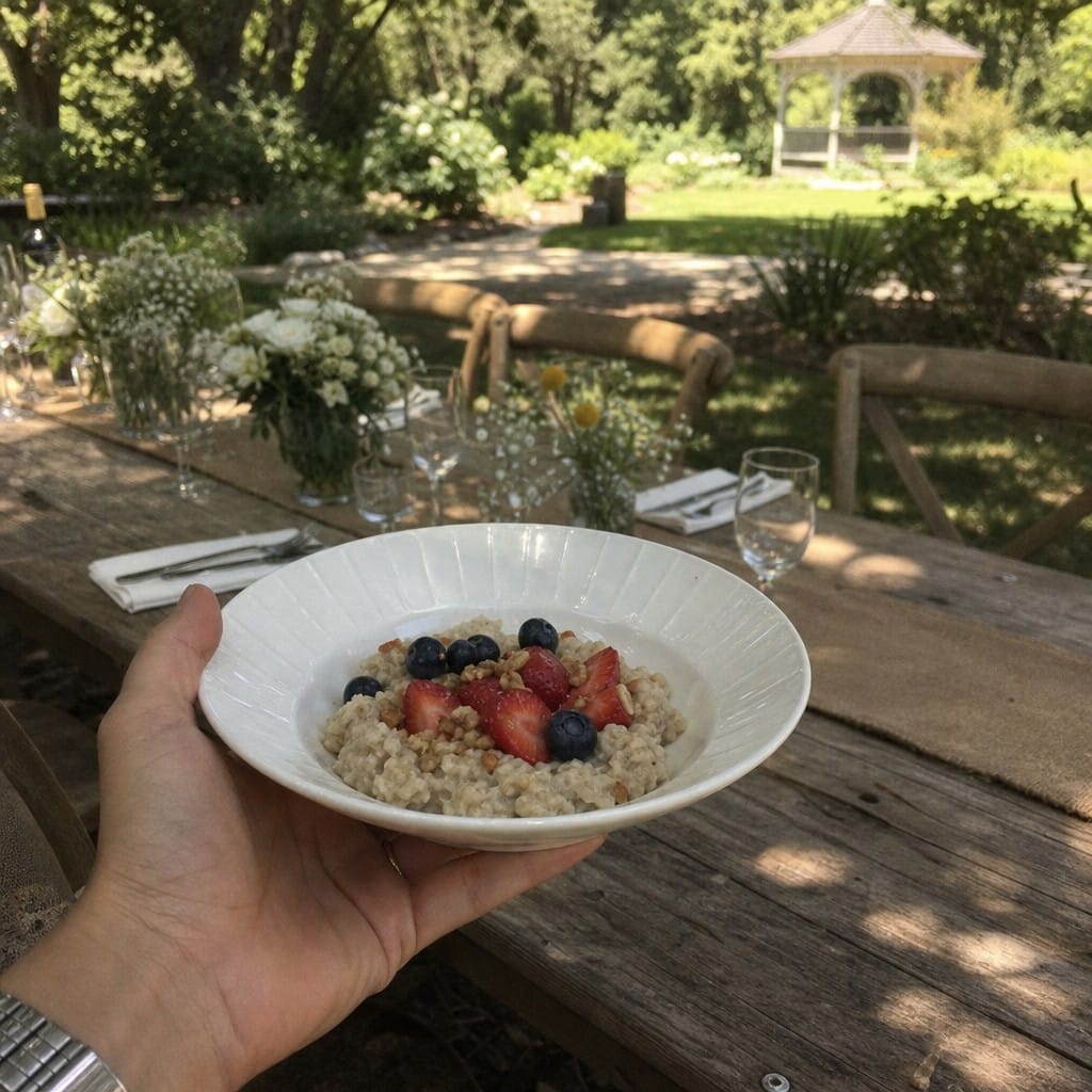 Customer photo review of Oatmeal Bowls 165mm Ceramic for Upscale Dining (Pack of 36)