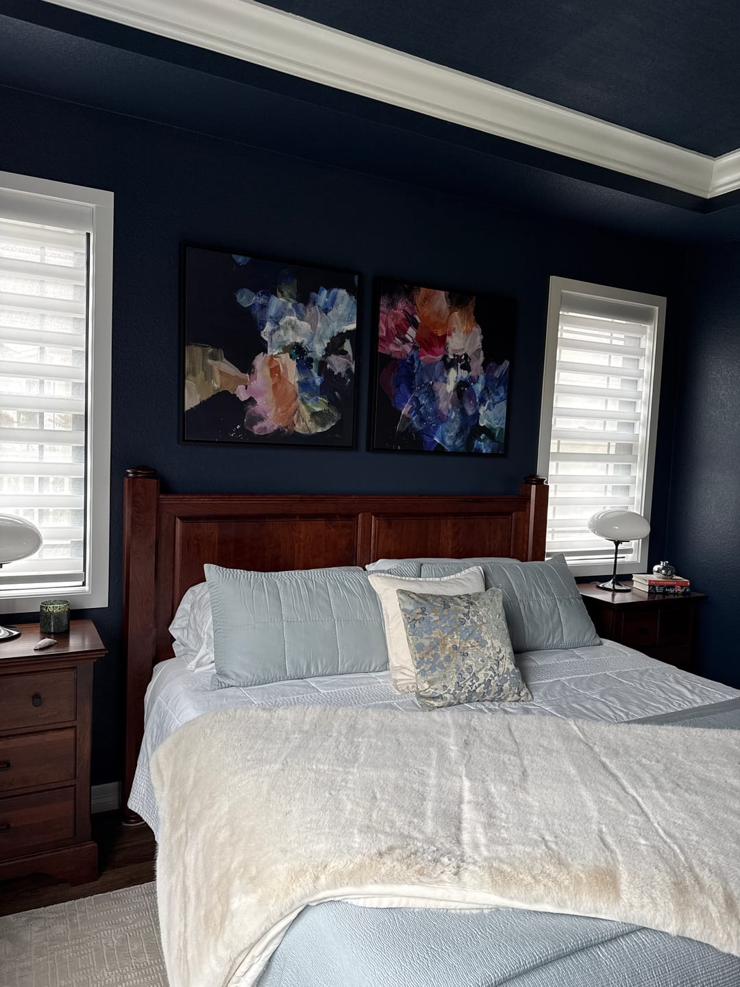 Customer photo review of "Nightflower I & VI" Set of 2 on Canvas