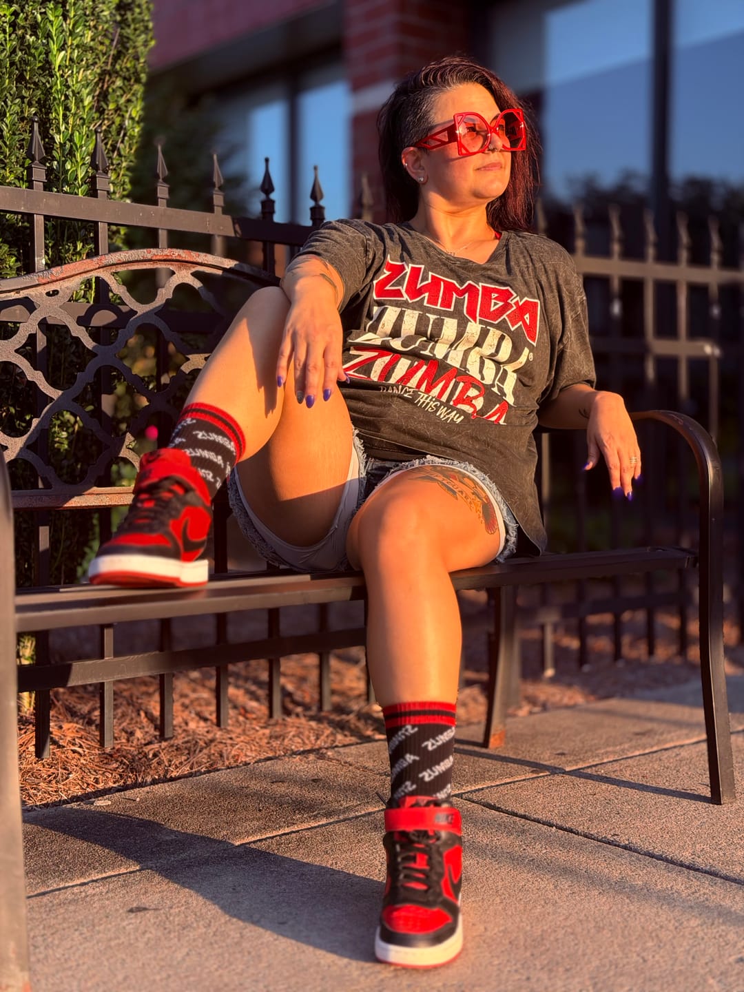 Customer photo review of Rock 'n' Roll Men's Crew Neck Tee