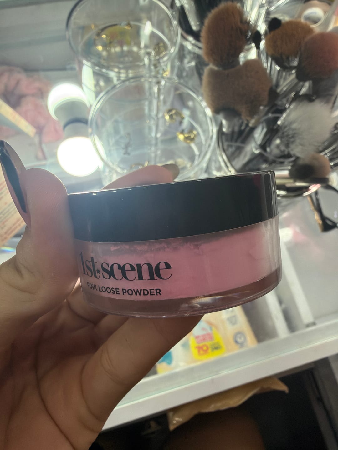 Customer photo review of POLVO SUELTO ROSADO 1ST SCENE