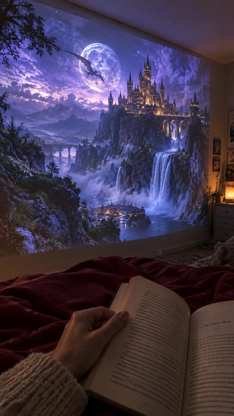 Customer photo review of FourthBeam™ Projector for Readers